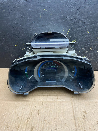 2010-2011 Honda Insight Speedometer Cluster Gauge W/ Upper Display Oem AB1770 DG0