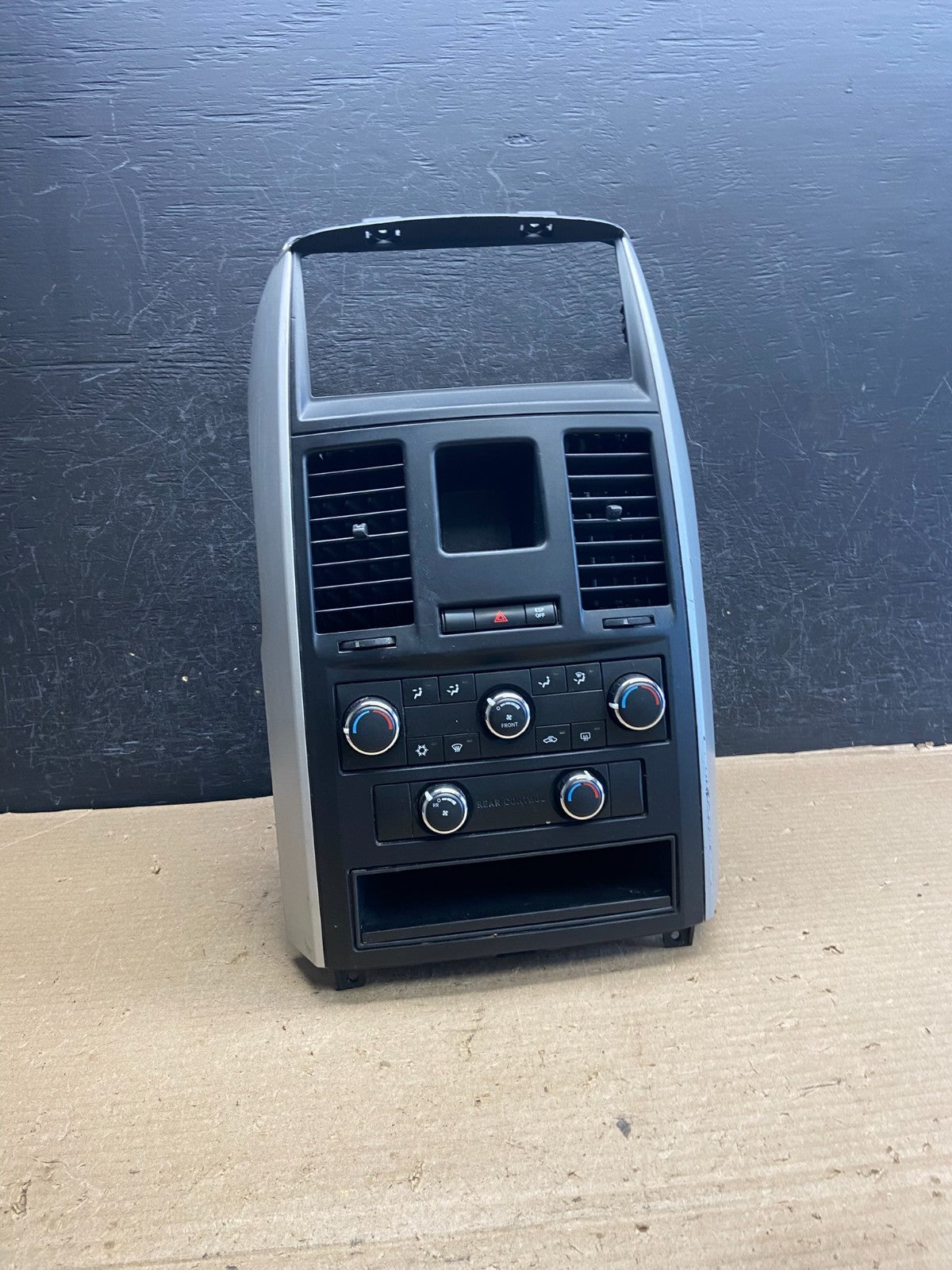 2008-2010 Dodge Grand Caravan A/C Climate Control Unit Bezel Trim AH5439 DG0