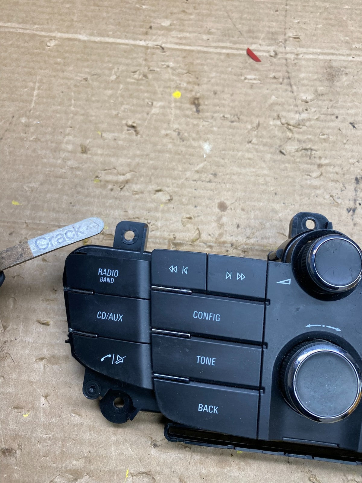 2011 2012 2013 Buick Regal Radio Control Panel W9642 DG3