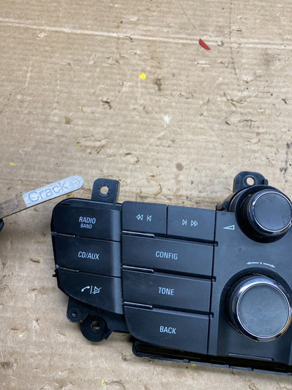 2011 2012 2013 Buick Regal Radio Control Panel W9642 DG3