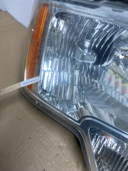 2009 to 2014 Ford F-150 F150 Left+Right Halogen Headlights AF5841 DW5