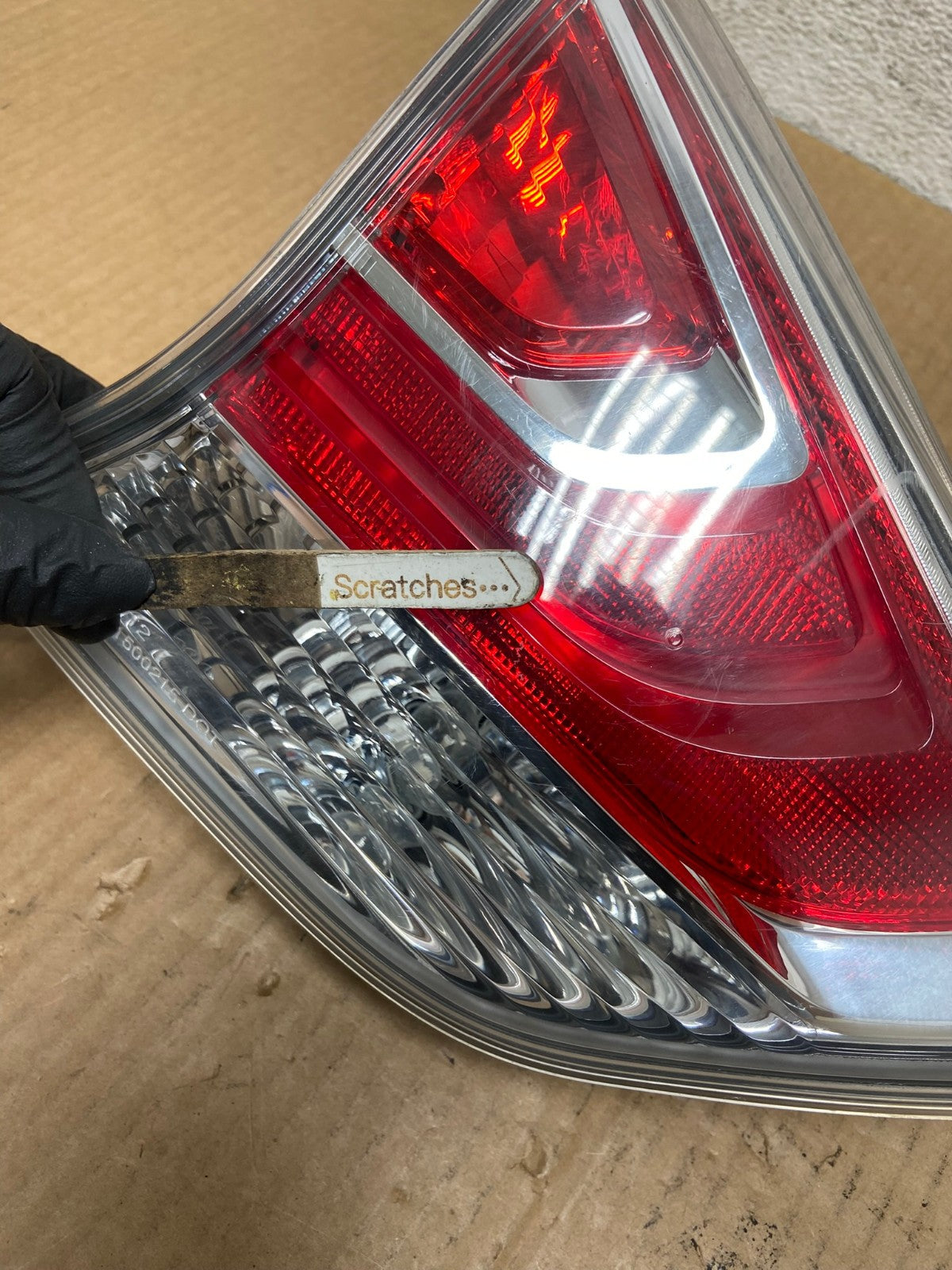 2014-2016 Nissan Rogue Left Driver LH Side Outer Tail Light Inner AI6530 LK3