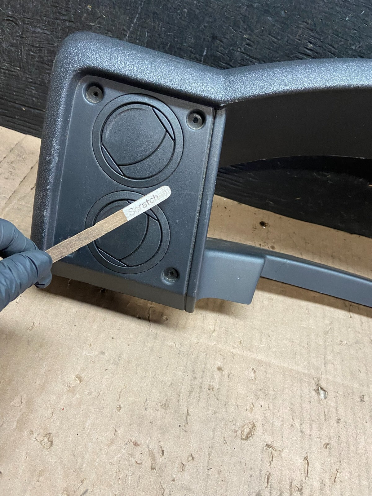 2006 to 2010 Jeep Commander Dashboard Speedometer Air Vent Bezel Panel OEM i78506