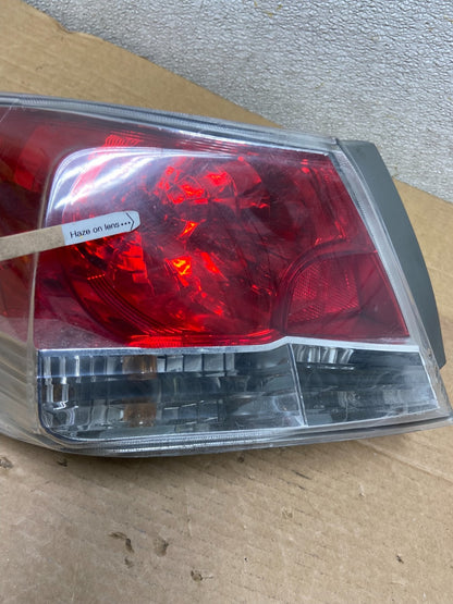 2008 to 2012 Honda Accord Sedan Tail light Left Driver LH Side TYC AB5105 DW4