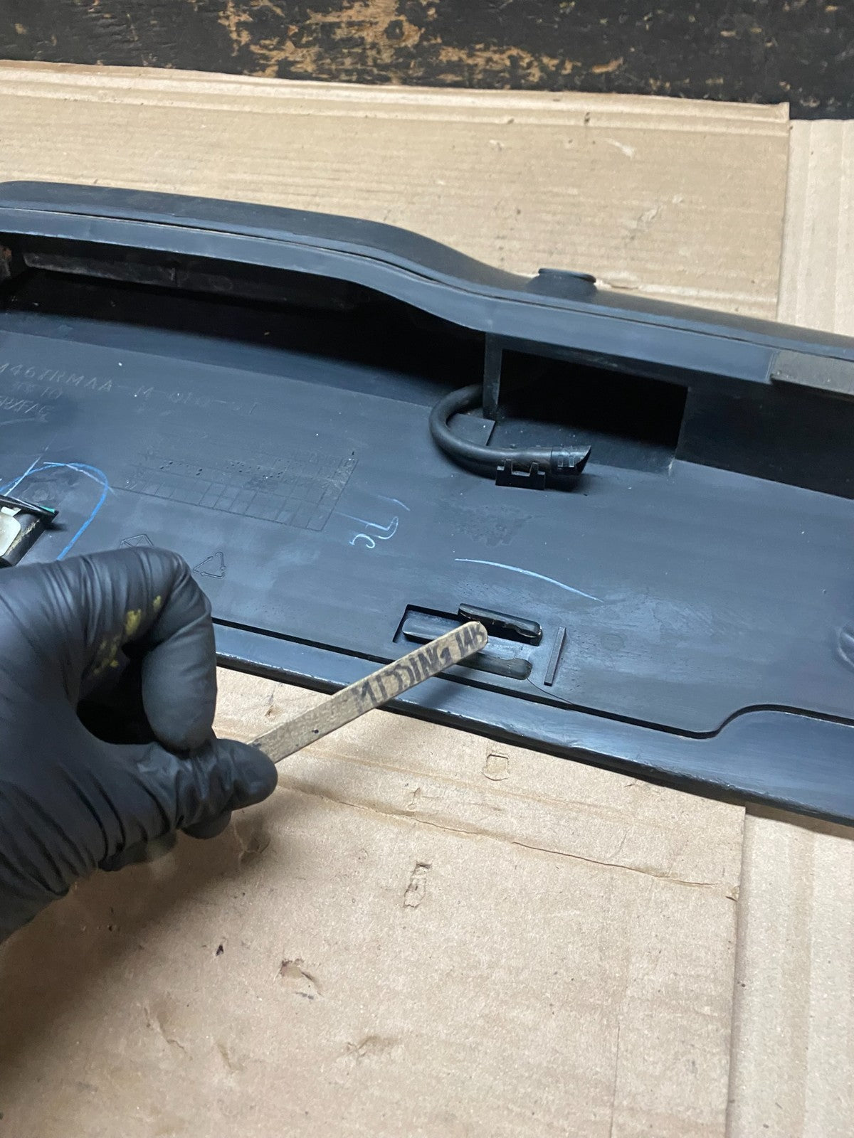 2007 to 2010 Jeep Compass Spoiler 3RD Third Break Light Rear OEM v2839 DG11
