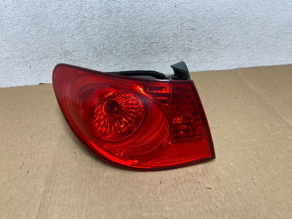 2007 to 2010 Hyundai Elantra Sedan Left Driver Side Tail Light AF9537 DW0