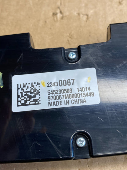 2013 2014 2015 Chevrolet Malibu AM FM Radio Control Panel AJ1639 DG4