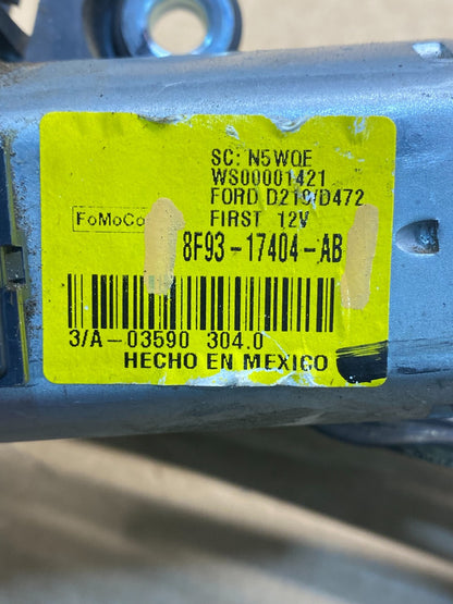 2010 2011 2012 Lincoln MKT Rear Wiper Motor af7502 DG6