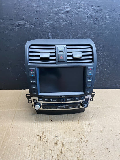 2006 to 2008 Acura TSX AM/FM CD Player Radio Audio Screen Air Vent AC4628 DG0