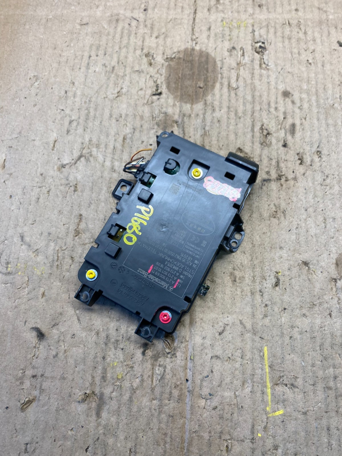 2017-2019 Mercedes E450 Center Console Wireless Charge Charging Module P1680 DG5