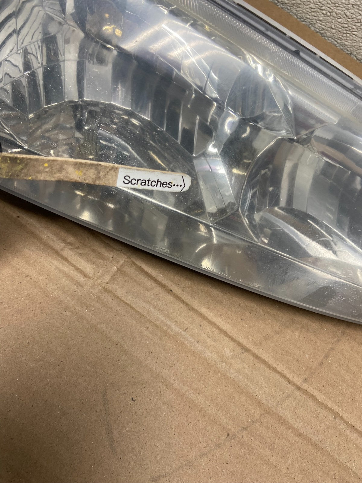 2000 to 2001 Toyota Camry Sedan Right Headlight Clear Lens AB1241 DW3