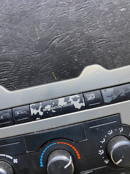 2005 2006 2007 Jeep Commander Grand Cherokee A/C Climate Control Bezel U5621 DG3