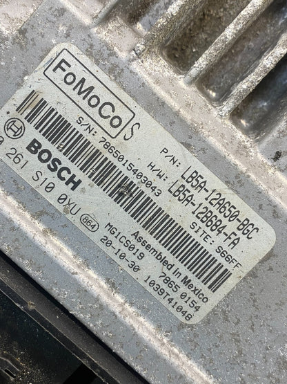 2020 2022 Ford Explorer 3.3 Engine Control ECU Computer LB5A-12A650-BGC ah33912