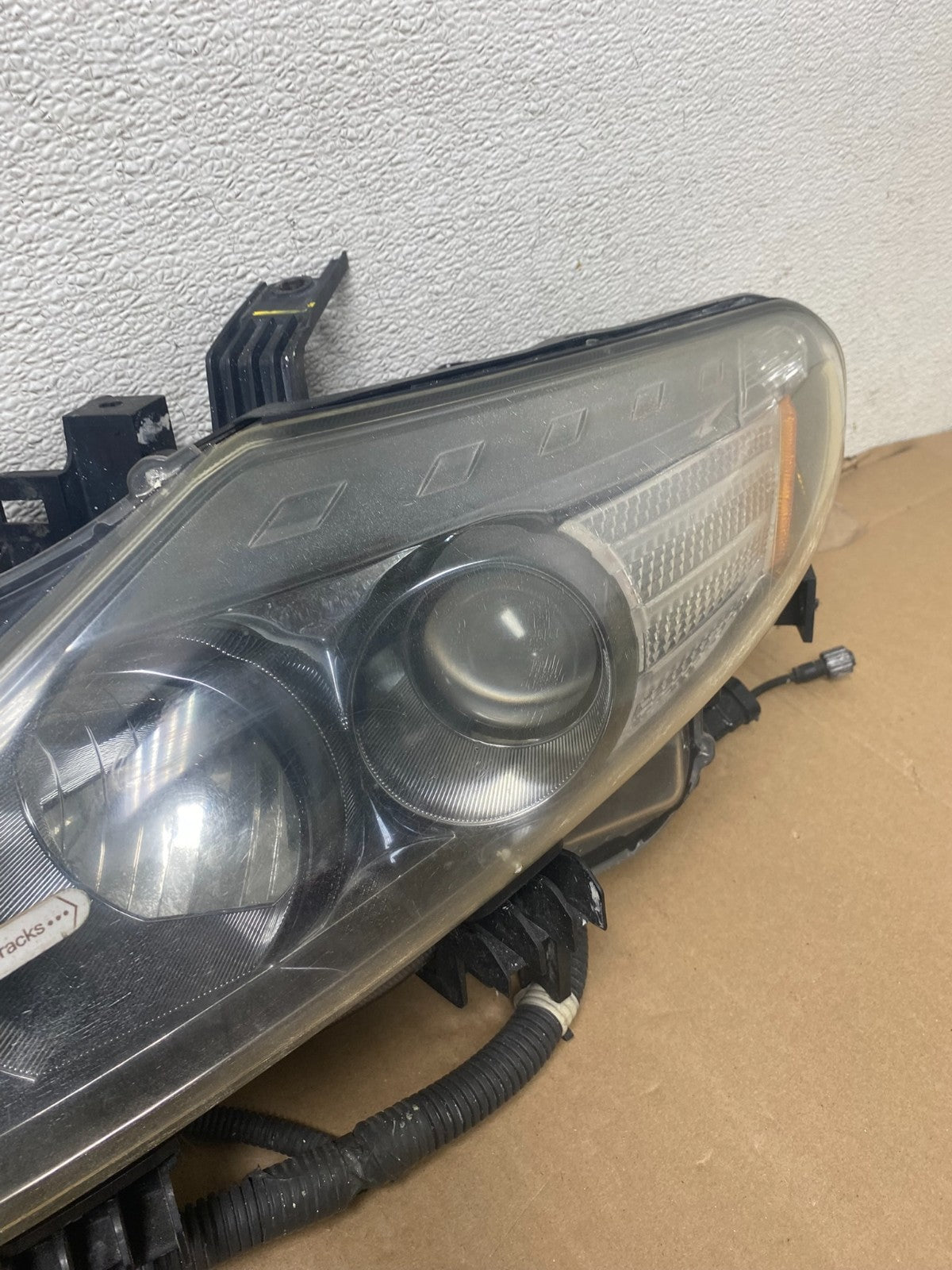 Halogen 2011 2012 2013 2014 Nissan Murano Headlights Left+Right Oem S0740 DW7