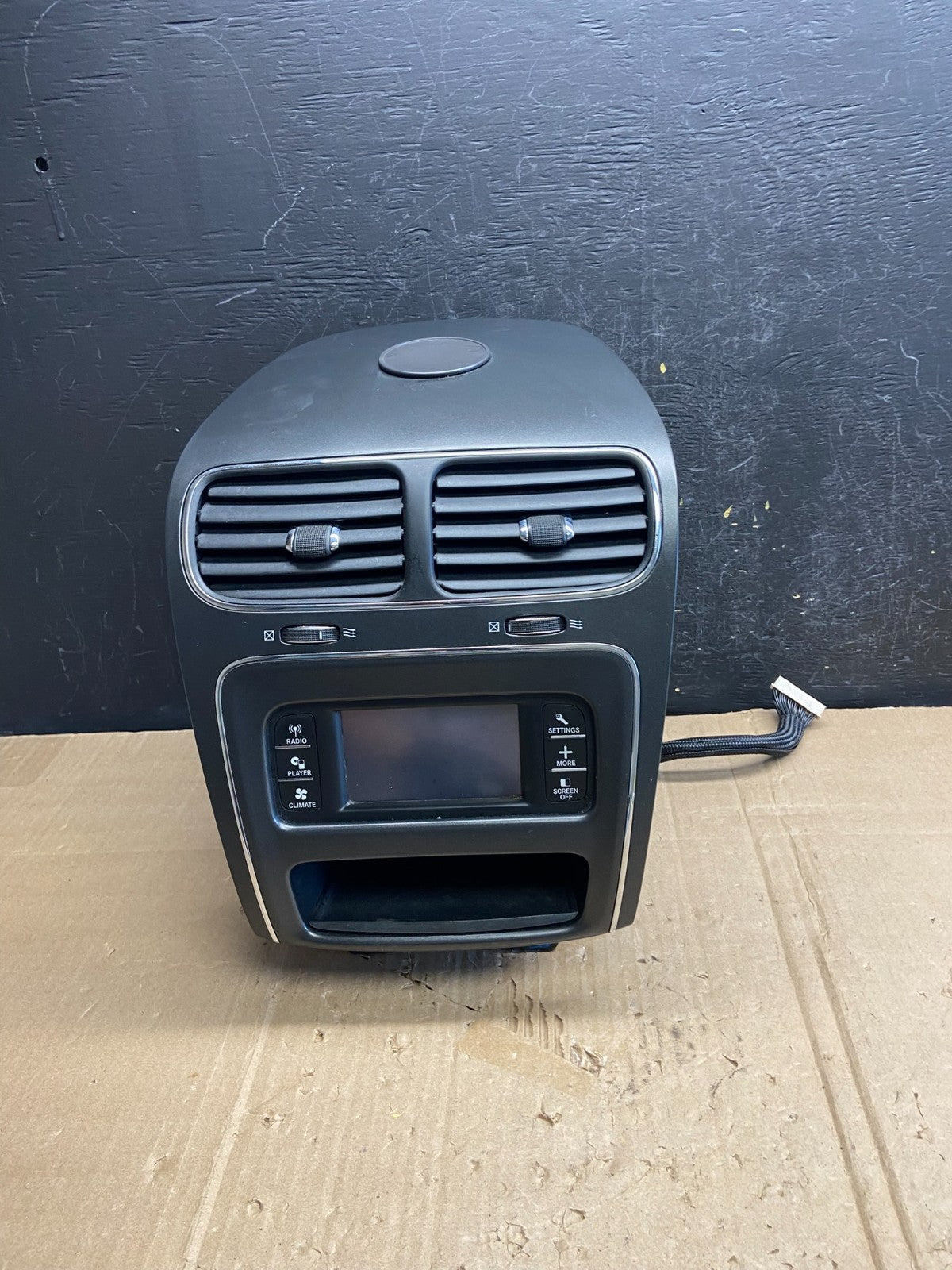 2011-2019 Dodge Journey 4.3 Radio Display Screen Bezel Trim Air Vents ae1741 DG0