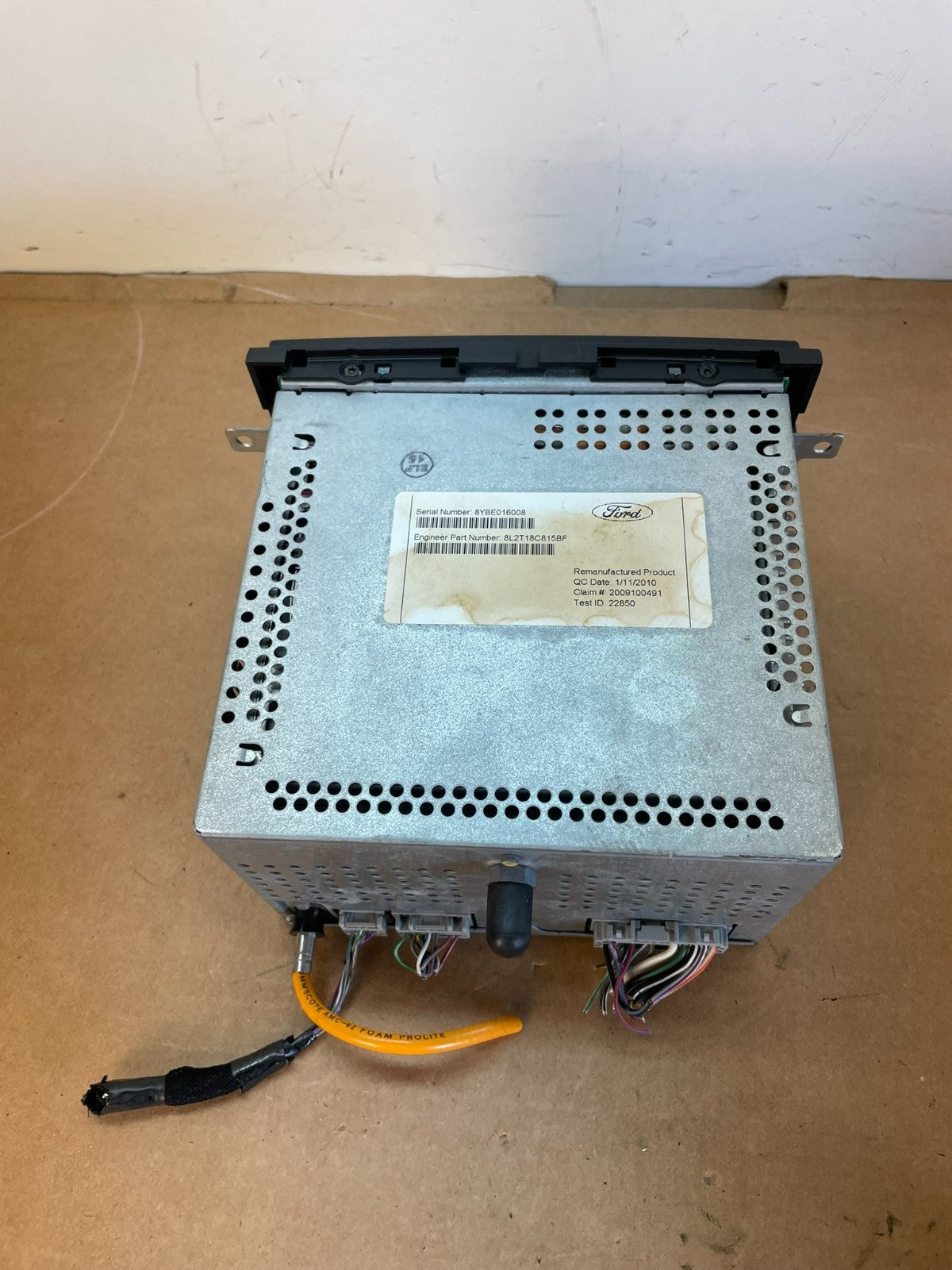 2008 2009 Ford Fusion Milan Radio Climate Control A/C Control AG0798 DG7