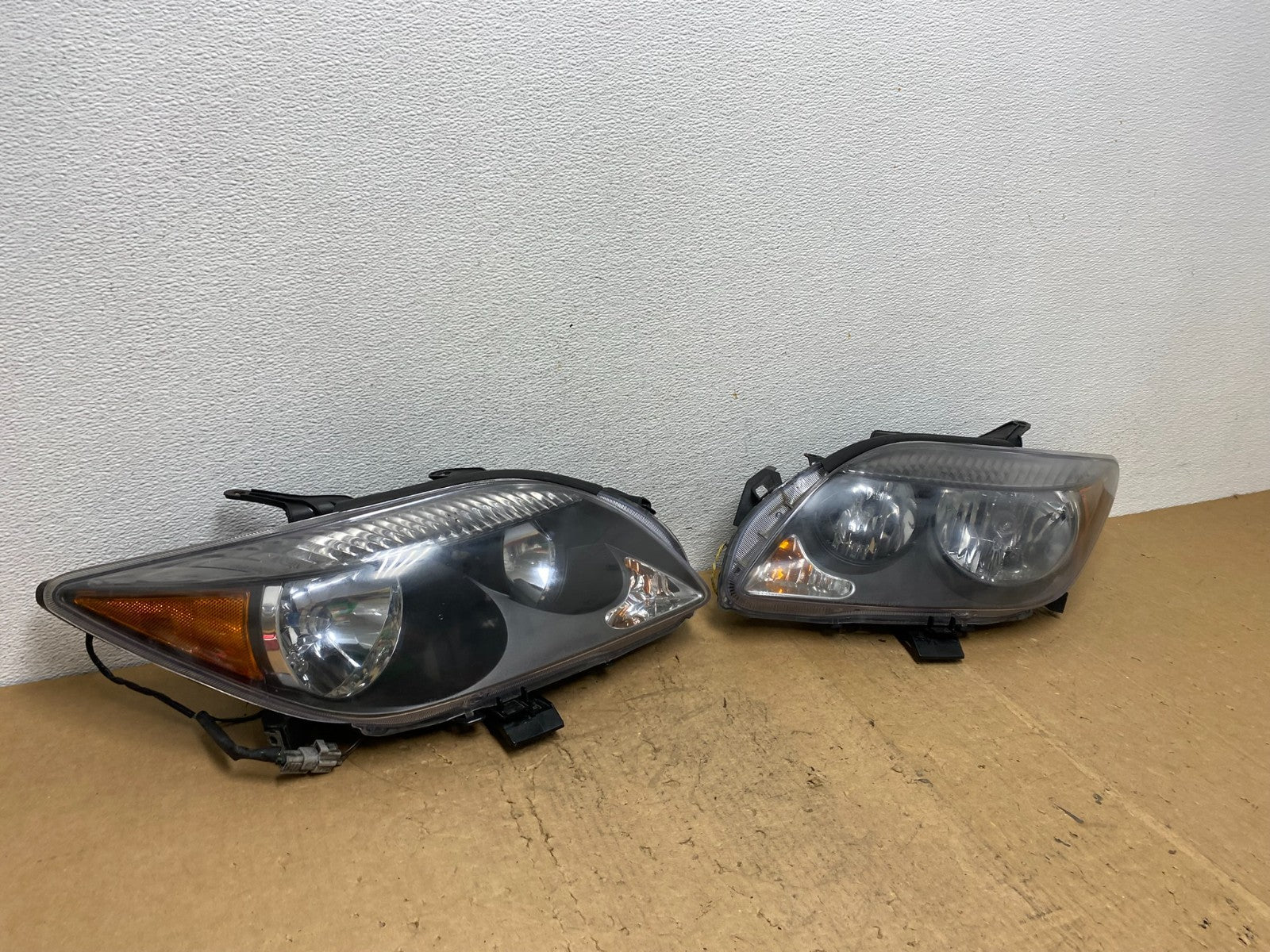 2005 2006 2007 Scion Tc Left+Right Side Halogen Headlights AD0513 DW2