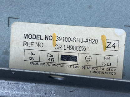 2005 to 2010 Honda Odyssey Am Fm Cd Player Radio Receiver X6407 DG5