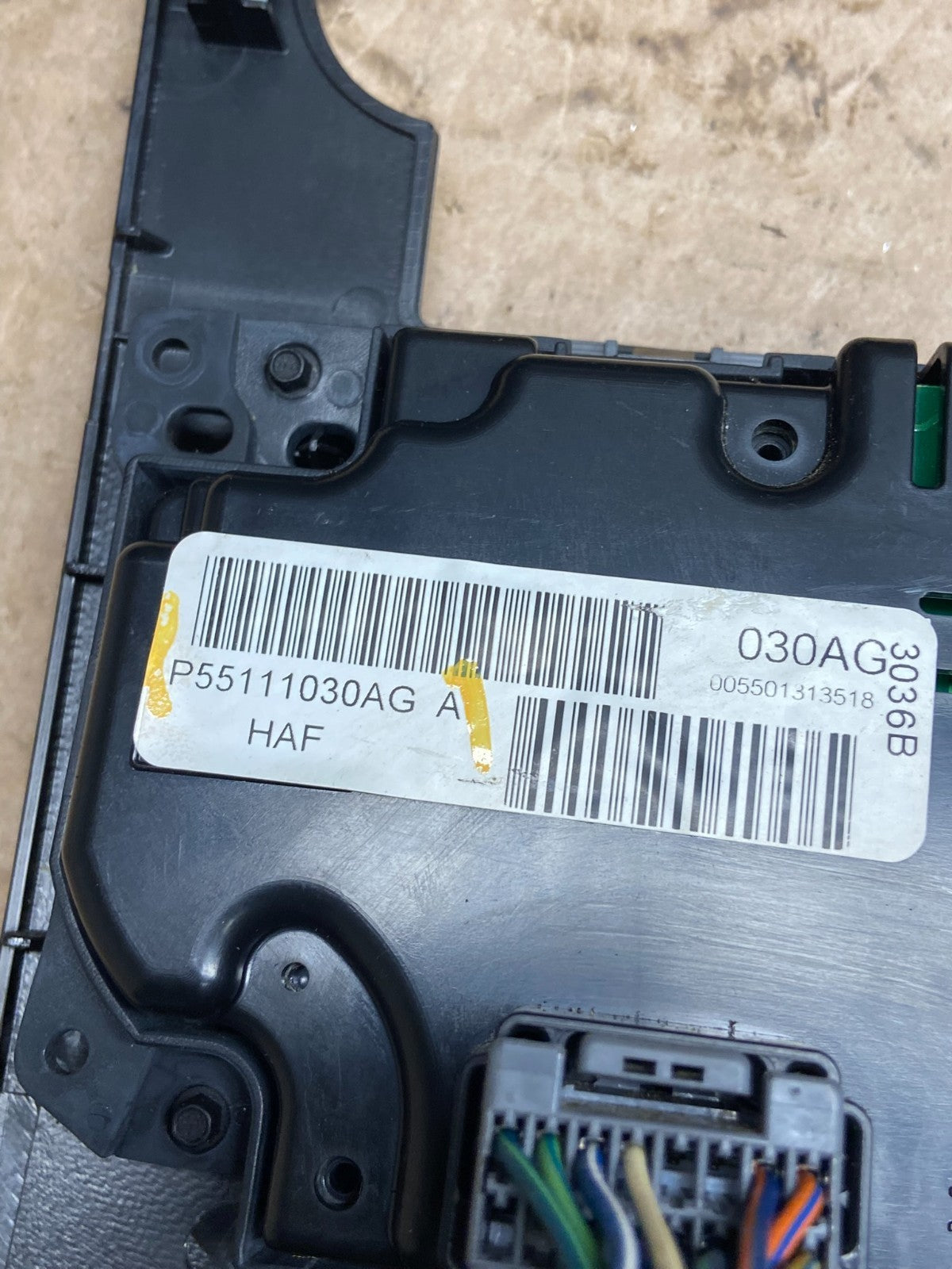 2005 - 2007 Dodge Charger Dash Climate Temperature Control Radio Bezel AF2255 DG5