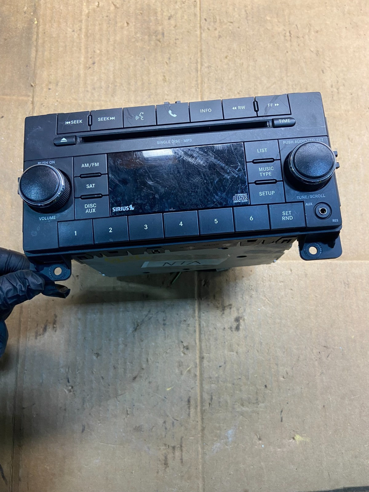2011-2013 Chrysler Dodge Jeep \Radio Stereo Cd Player P68039290ah Y7287 DG7
