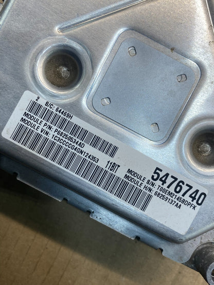 2016 2017 Jeep Cherokee 200 Engine Computer ECU ECM PCM AI4797 DG2