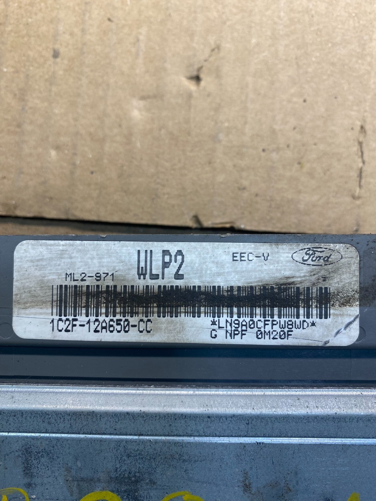 2000 Ford E250 E350 4.2L Van Engine Control Computer 1c2f-12a650-cc ab4332 DG2