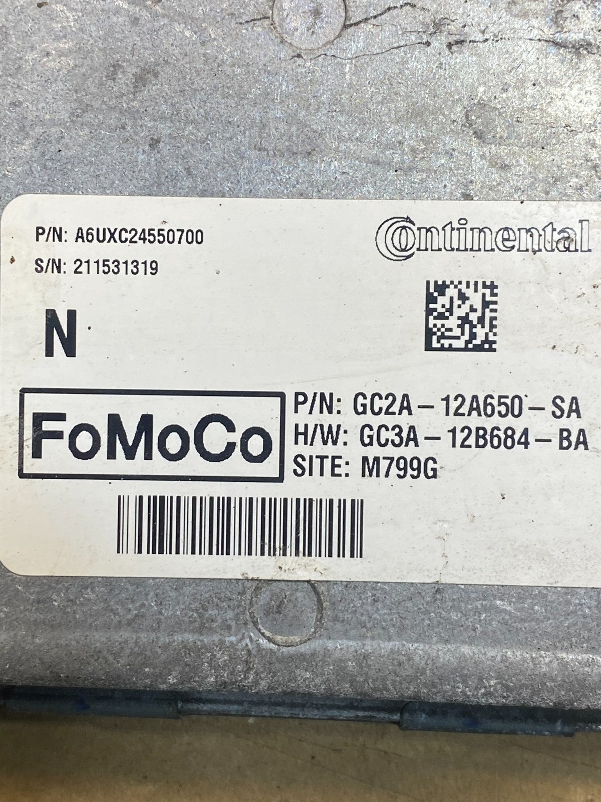 2015-2018 Ford Econoline E350 E450 6.8L Engine Control Module Unit ECU AC0735 DG2