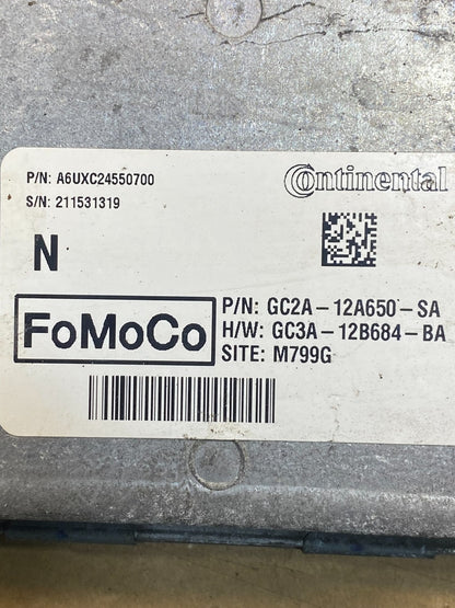 2015-2018 Ford Econoline E350 E450 6.8L Engine Control Module Unit ECU AC0735 DG2