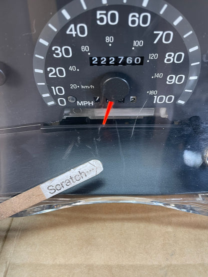 1999 to 2000 Ford E150 E250 E350 VAN Gauge Speedometer Cluster AC4953 DG3