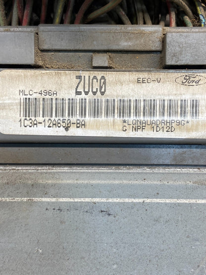 2001 Ford F250 F350 SD 5.4l ECU ECM Engine Computer Module AG1466 DW2