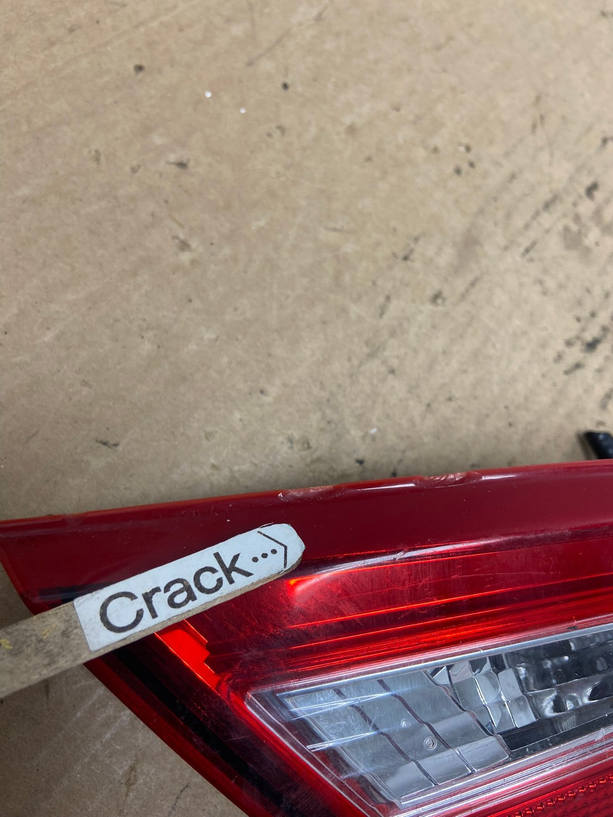 2016 2017 2018 Nissan Altima Left Driver LH Side Inner Tail Light AG2390 LK3