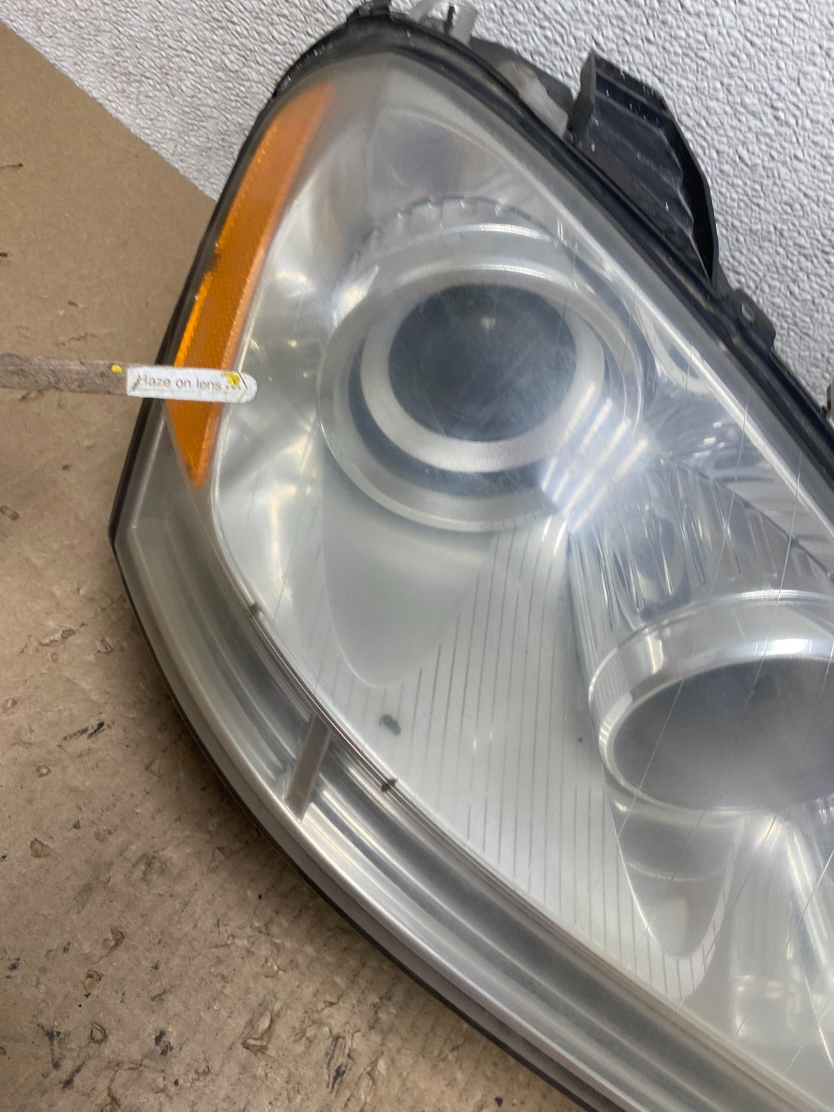 Halogen 2006-2009 Mercedes-Benz ML Class Right Passenger Headlight R8378 DW5