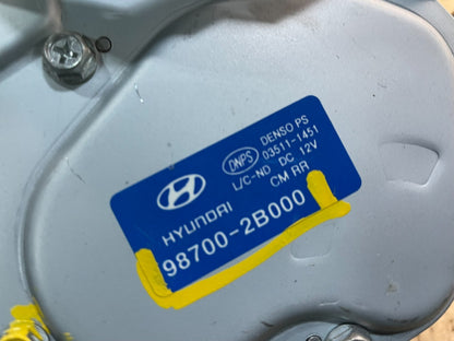 2007 - 2010 Hyundai Santa Fe Rear Glass Windshield Wiper Motor V8832 DG6