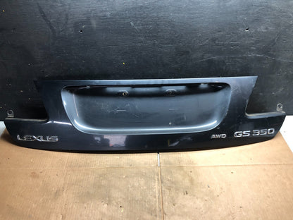 2007 to 2011 Lexus GS350 Trunk License Plate Trim Panel Cover 76801-30140 A04520