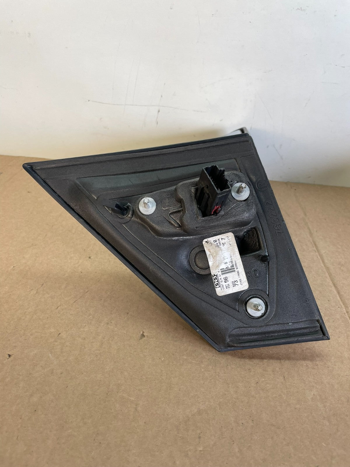 2011 to 2014 Ford Edge Right Passenger View Door Blind Spot Mirror AH6167 DW4
