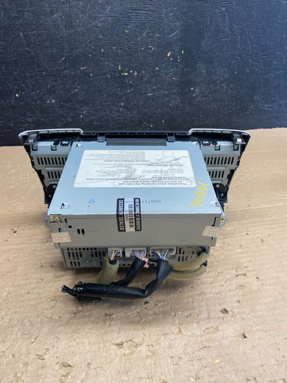 2006 Lexus RX400h Radio Casette AM-FM CD Player AG8482 DG4