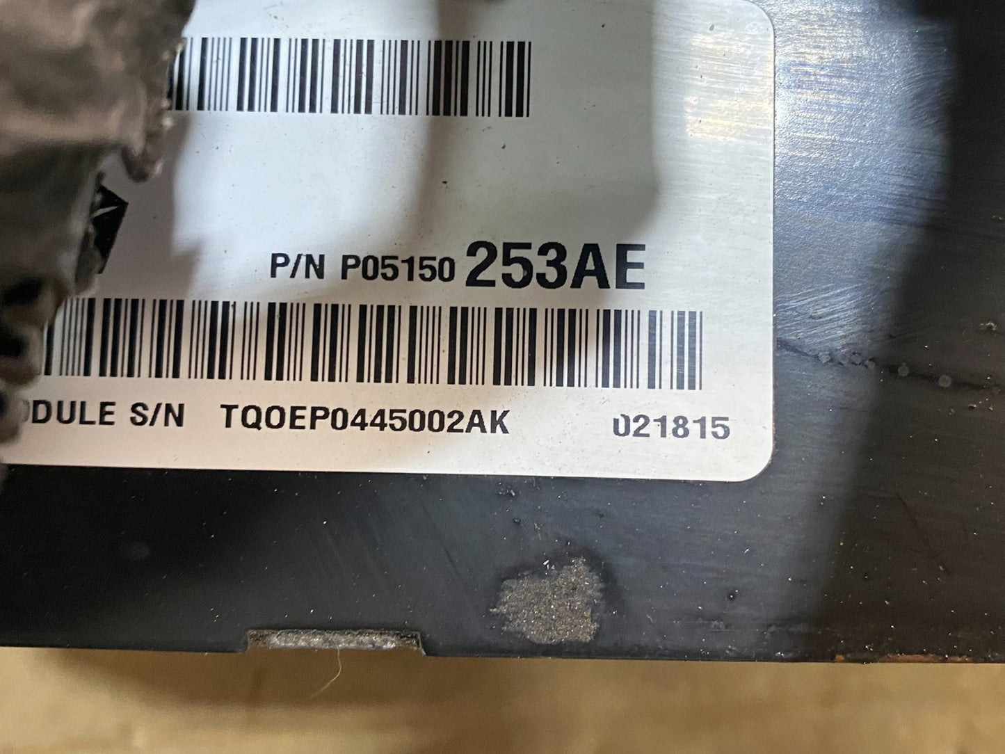 2009 2010 Caravan Town & Country Engine Control Unit ECU Module af7645 DG2