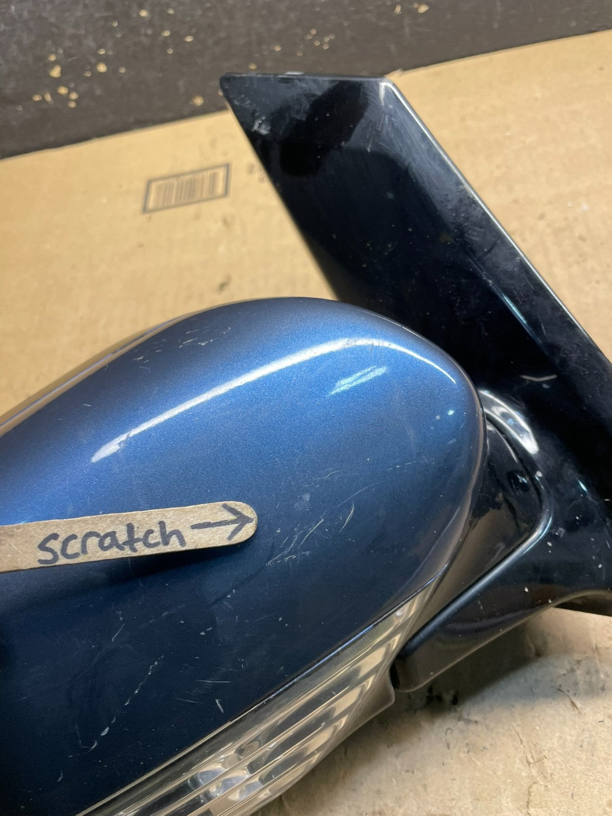 2006 to 2007 Subaru B9 Tribeca Right Passenger Door Turn Signal Mirror W4196 MS8
