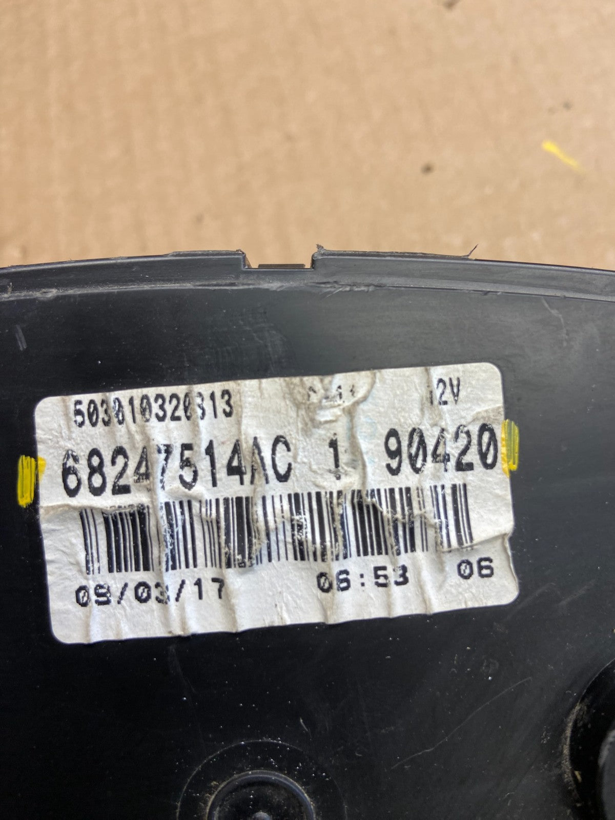 2016 to 2017 Dodge Promaster 2500 3500 Speedometer Cluster Gauge AD2143 DG7