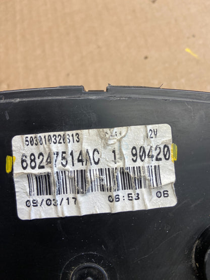 2016 to 2017 Dodge Promaster 2500 3500 Speedometer Cluster Gauge AD2143 DG7