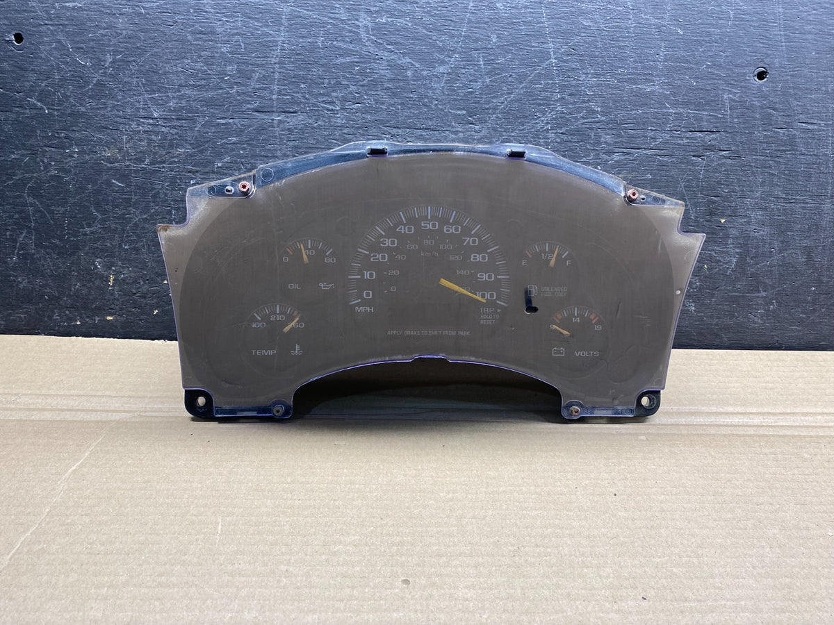 1996 to 1998 Chevrolet Astro Cluster Gauge Speedometer ECM ag9385 DG0