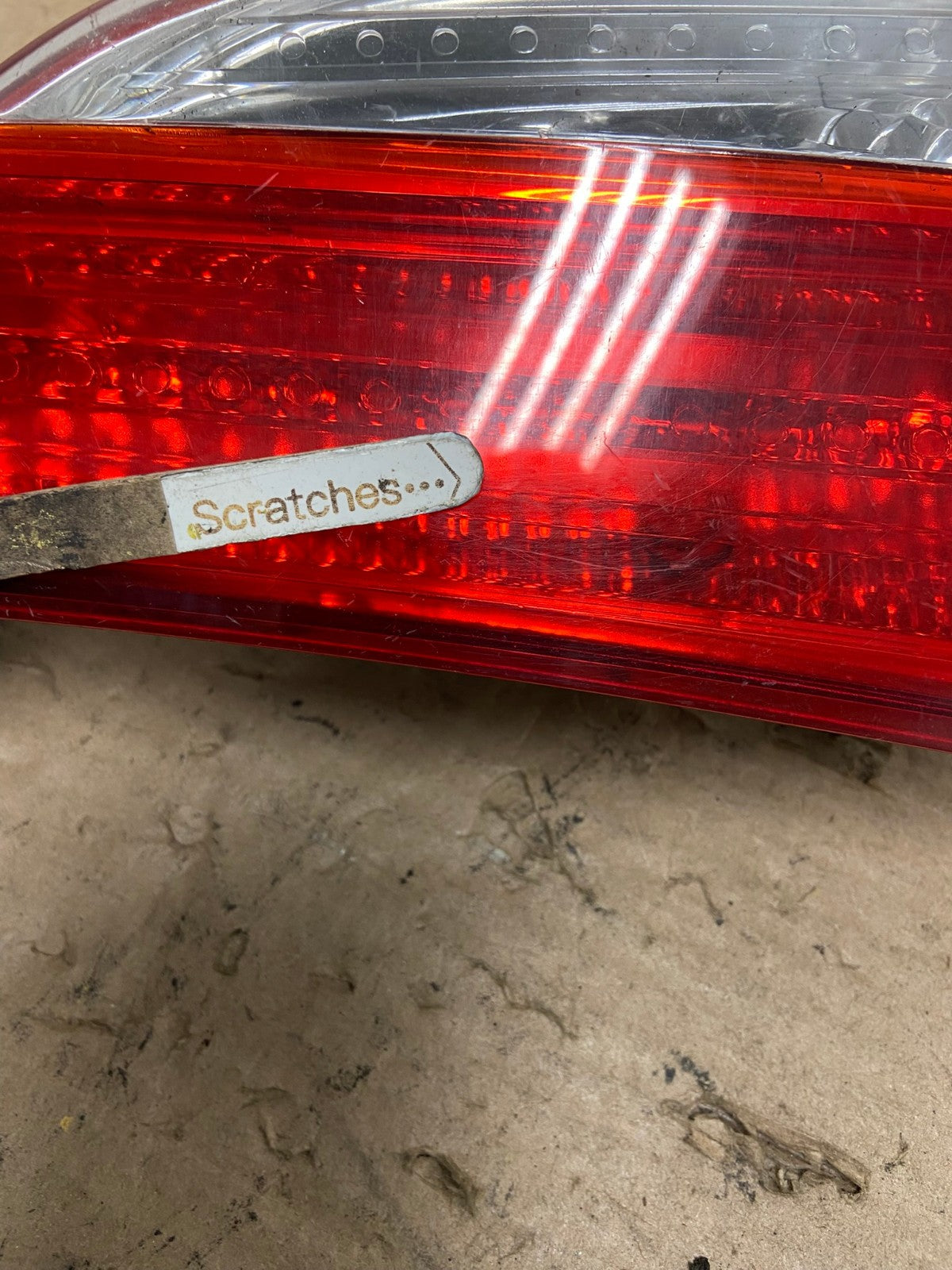 2011 2012 2013 Hyundai Elantra Inner Tail Light Left Driver LH AI1126 LK3