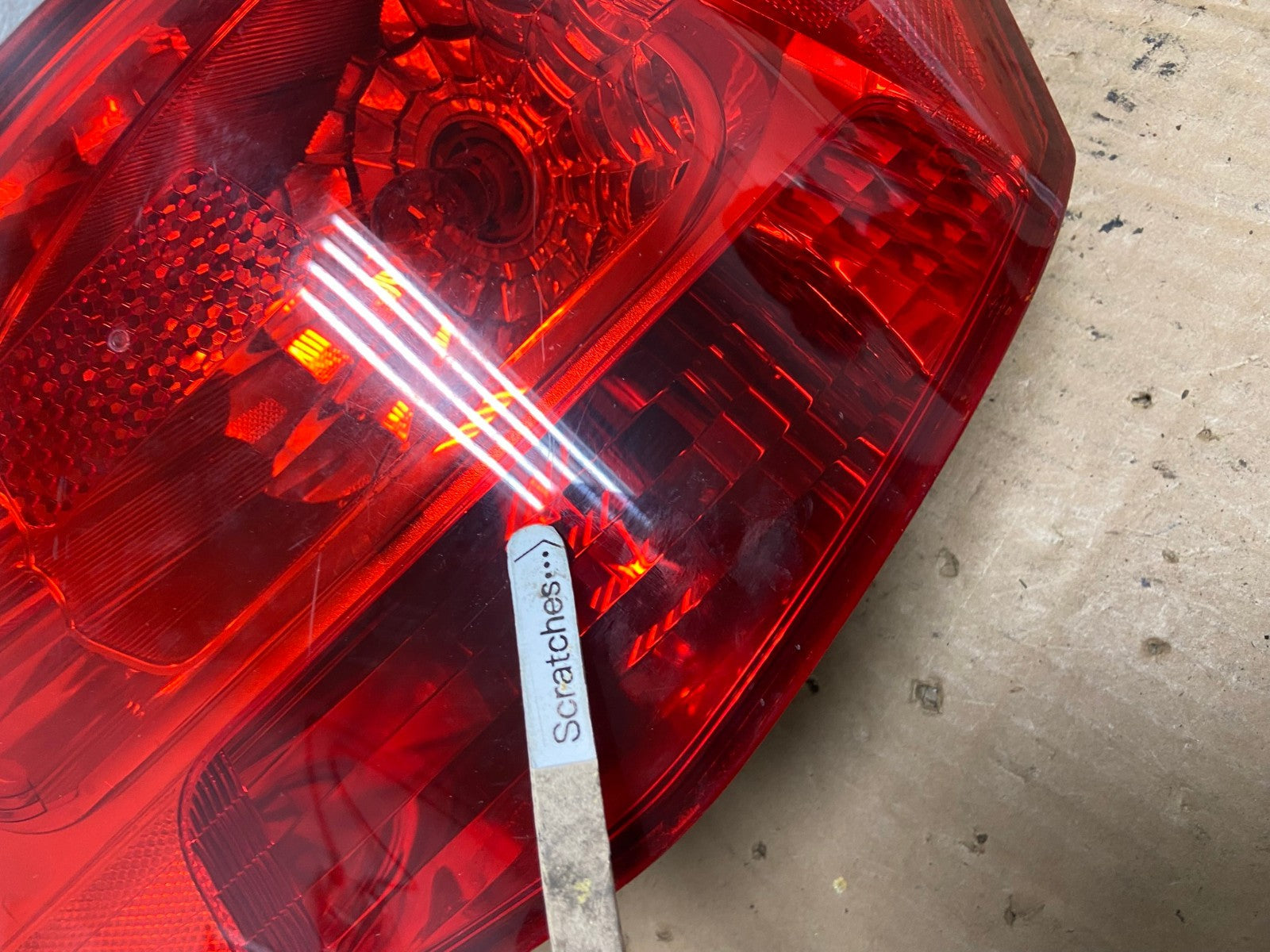 2010-2013 Kia Forte Right Passenger RH Side Tail Light AD2391 LK3