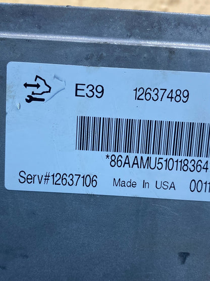 2010 2011 Chevrolet Equinox Terrain Ecu Engine Control Module Unit Ecm AD9843 DW2