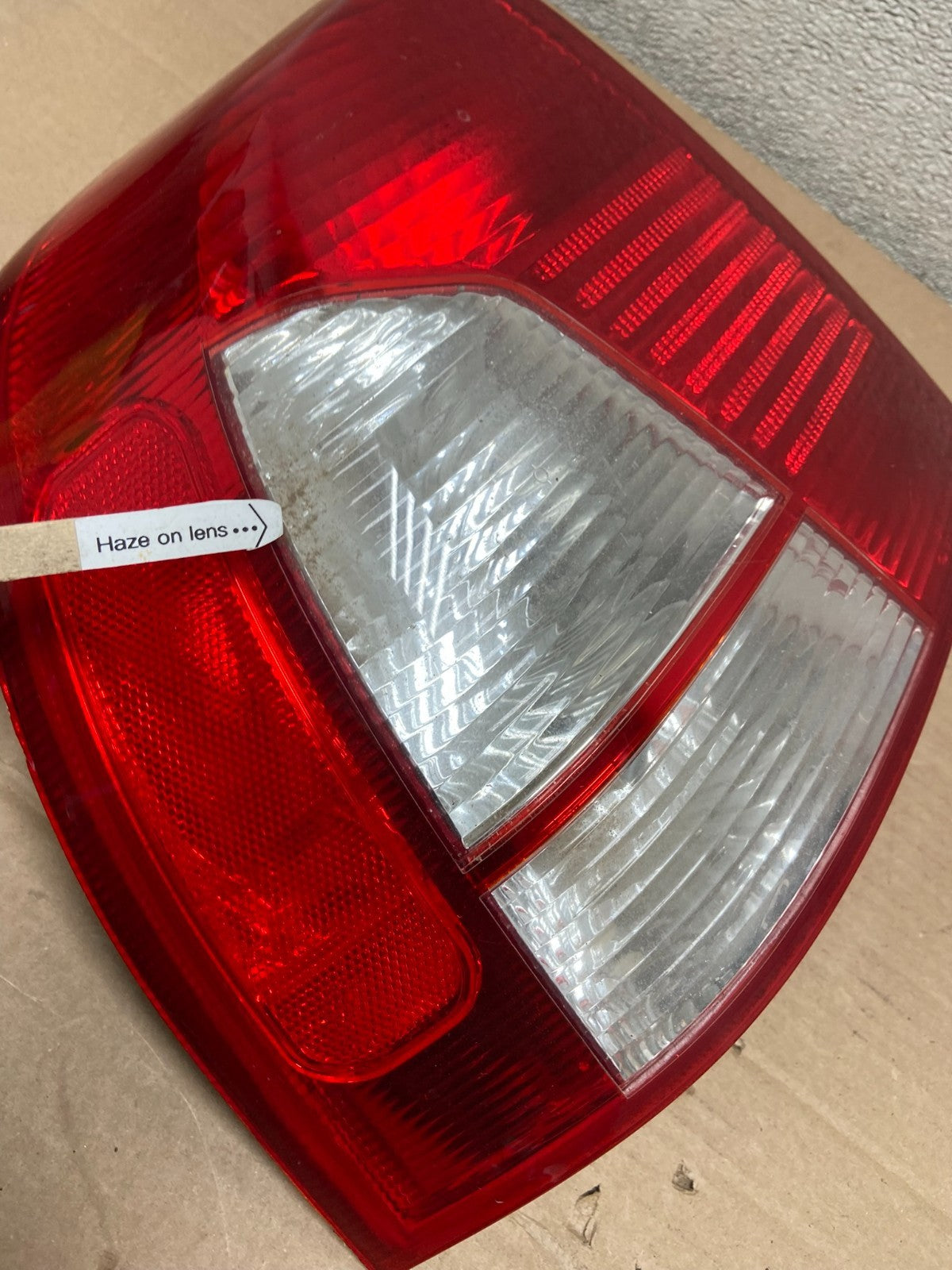 2001 Kia Spectra Left Driver Side Tail Light AA86653
