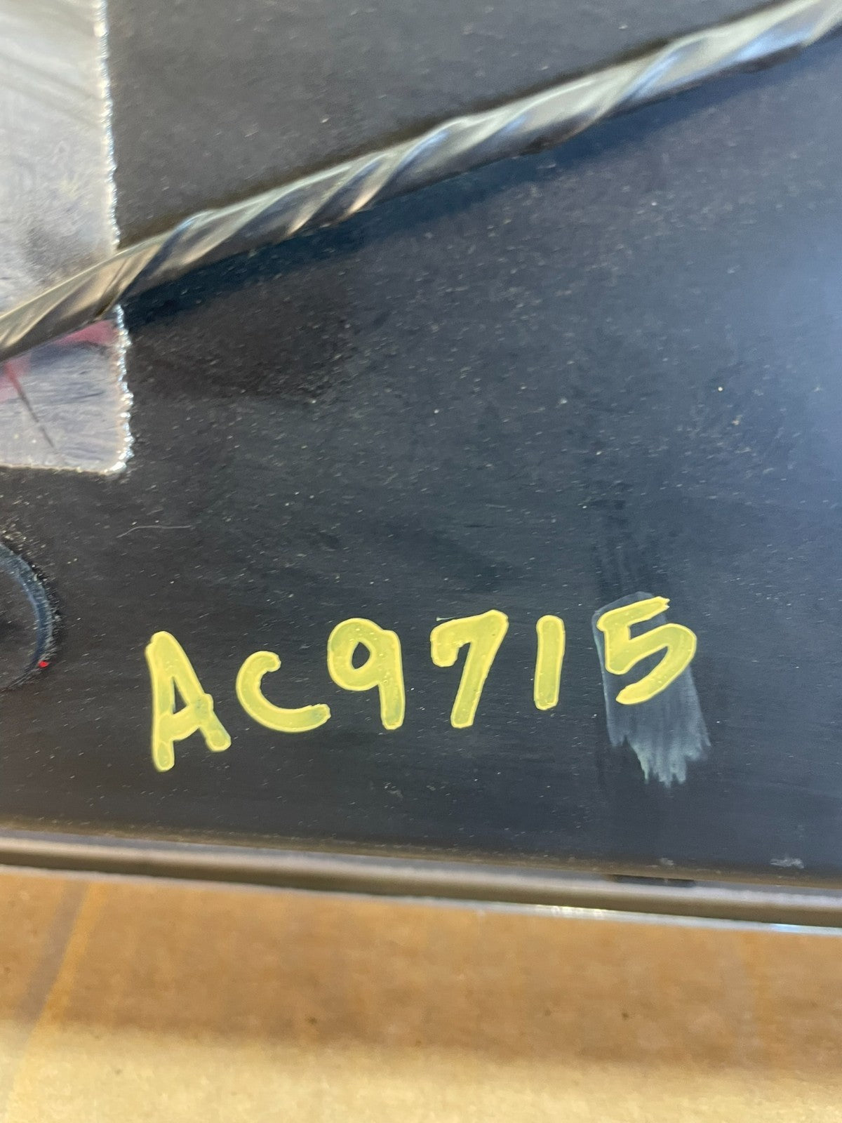 2003 to 2011 Lincoln Town Car Rear License Plate Trim Panel AC9715 DG6