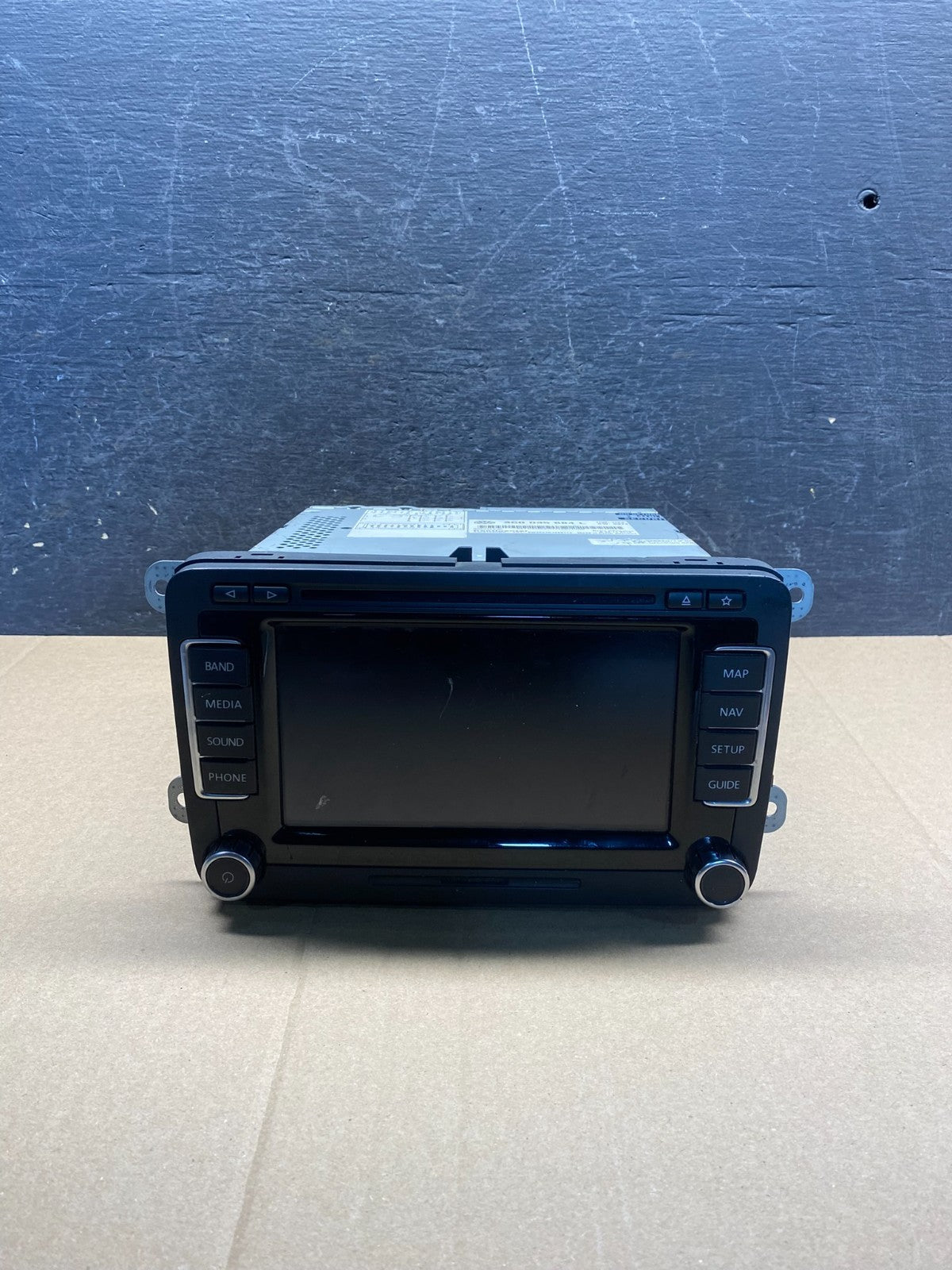 2009 to 2012 Volkswagen CC Radio CD Player Screen AM/FM AH7255 DG0