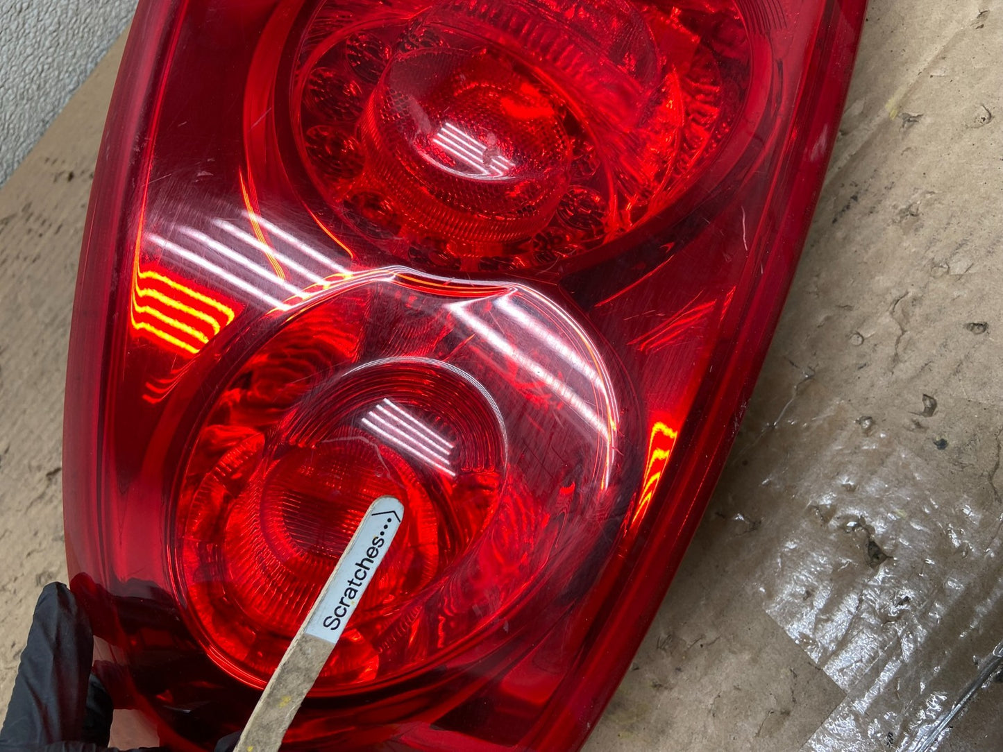 2006 - 2007 Infiniti G35 Coupe Left Driver LH Outer Tail Light Oem AA9816 LK3