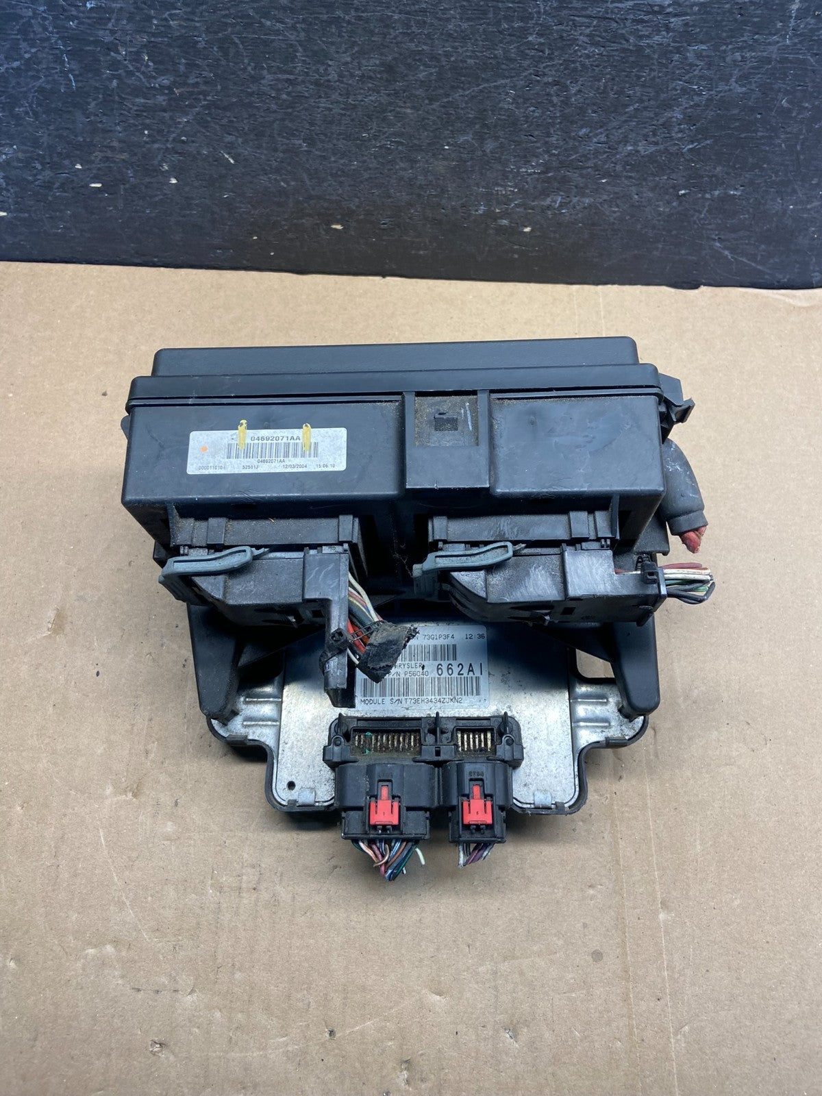 2005 Jeep Grand Cherokee Fuse Box Multi-Function Relay Module Bcm AG1593 DW0
