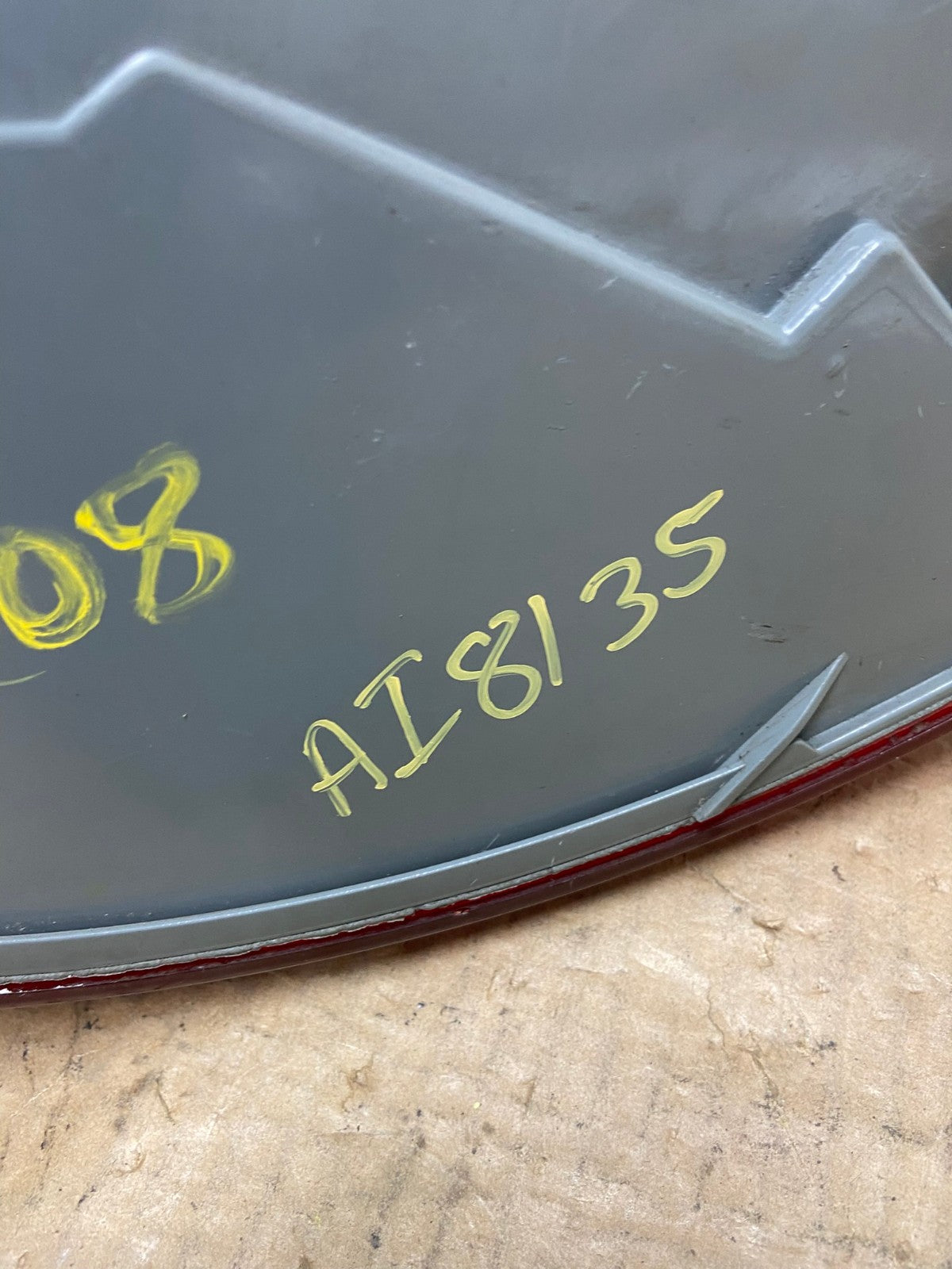 2009 to 2010 Hyundai Sonata Left Driver Lh Side Tail Light DEPO AI8135 LK8